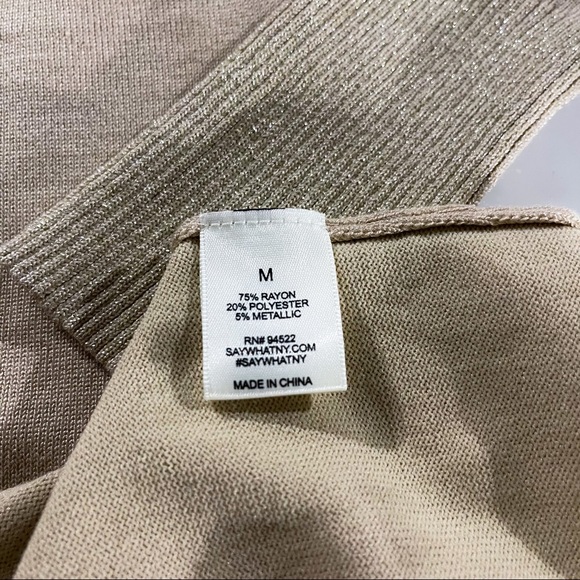 Off Shoulder Long Sleeve Fitted Sweater Dress - Picture 16 of 16